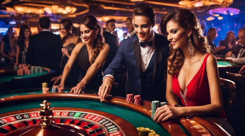 Betting options in live casino