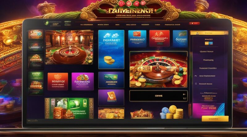 Metode pembayaran casino online