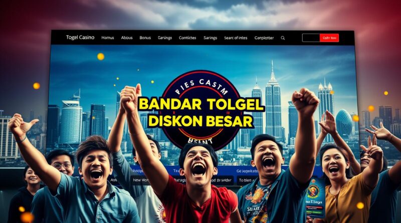 Bandar togel online diskon besar